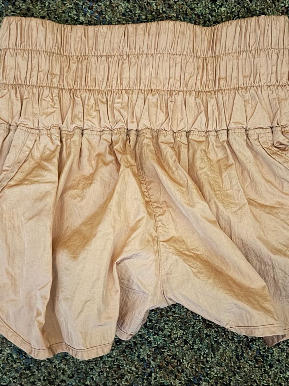 Free People The Way Home Shorts in Peach